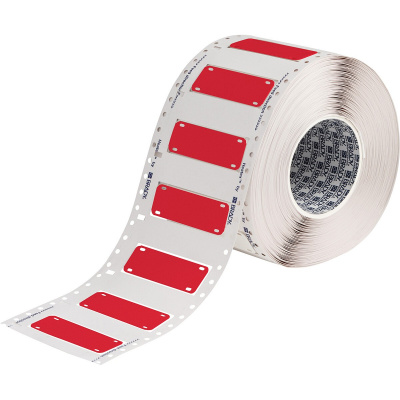 Brady HCM-75x25-B7643-RD / 620343, THT Heatex Cable Markers, 75.00 mm x 25.00 mm