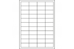 Self-adhesive labels 48,5 x 25,4 mm, 44 labels, A4, 100 sheets