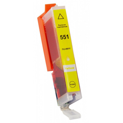 Canon CLI-551XL yellow compatible inkjet cartridge