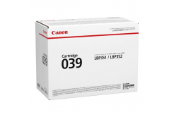 Canon CRG-039 black original toner