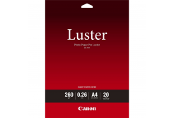 Canon Photo Paper Pro Luster 6211B006, 260 g/m2, A4, 20pcs, glossy, inkjet, white, photo paper