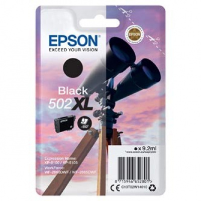 Epson 502XL T02W140 black original ink cartridge
