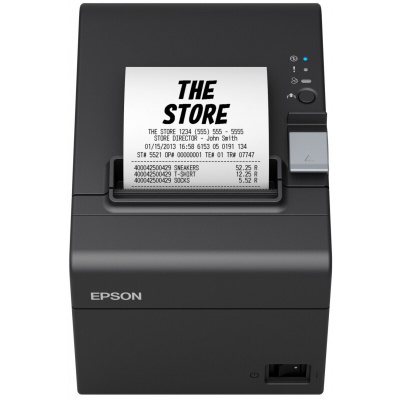 Epson TM-T20III C31CH51012 POS printer, USB, Ethernet, 8 dots/mm (203 dpi), cutter, black