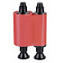 Evolis R2013 dye film, red