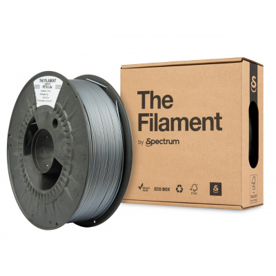 "The Filament" by Spectrum TF-24241, PETG Lite, 1,75mm, 1000g, Silver