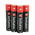 VERBATIM Alkaline Batteries AAA, 4 Pack - Shrink, LR3