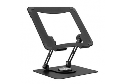 Powerton ERGO ANGULO rotating foldable laptop stand, black