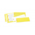 Partex self-adhesive labels PFA20018KT4, 9,5 x 17,5 mm, yellow, 352 ks, A4, 1 sheet