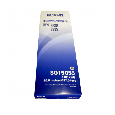 Epson 8766/C13S015055, black, original color ribbon