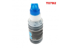 Epson T07D2, C13T07D24A cyan compatible ink cartridge
