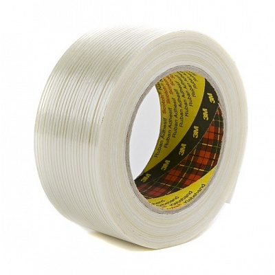 3M 8956 Longitudinally Reinforced Packaging Tape 19 mm x 50 m