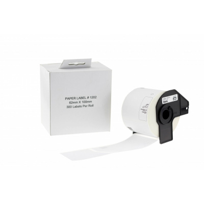 Brother DK-11202, 62mm x 100mm, roll, compatible labels