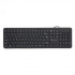 Powerton LIFE SLIM Klávesnice drátová (USB) CZ/SK, černá