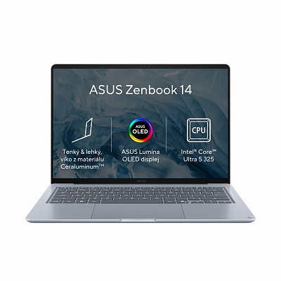 ASUS Zenbook 14/UX3480AA-OLED010W/U5-325/14"/WUXGA/16GB/512GB/Intel int/W11H/Blue/2R