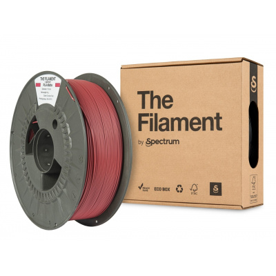 "The Filament" by Spectrum TF-24204, PLA Matte, 1,75mm, 1000g, October red