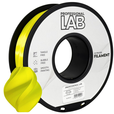 Professional Lab FG-P95-E1, 3D filament, PLA Silk, 1,75mm, 1000g, Yellow