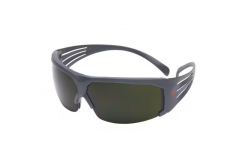 3M SecureFit 650AS safety glasses, infrared protection shade 5.0, scratch-resistant coating