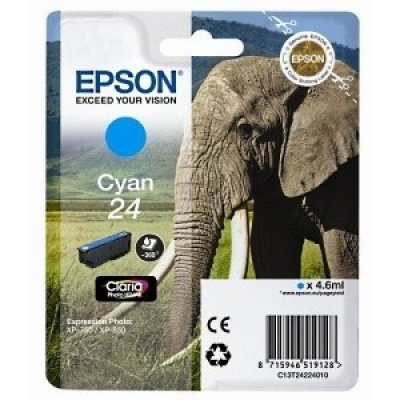 Epson T24224012, T2422 cyan original ink cartridge