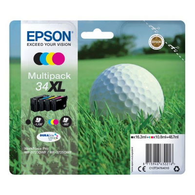 Epson T34764010, T347640 multipack original ink cartridge