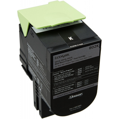 Lexmark 80C20K0 black original toner