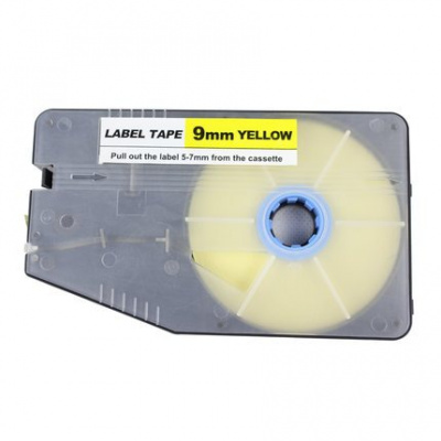 Selfadhesive tape L-Mark LM509YL, 9mm x 8m, yellow