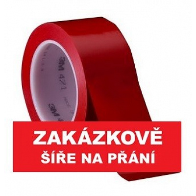 3M 471 Marking PVC adhesive tape, abrasion-resistant, red 12 mm x 33 m