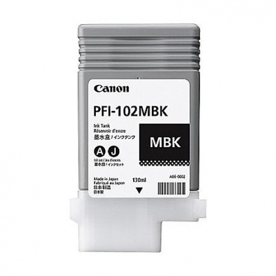 Canon PFI-102MBK, 0894B001 matte black original ink cartridge