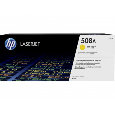 HP 508A CF362A yellow original toner