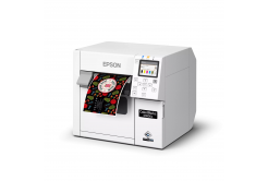 Epson ColorWorks D3800e C31CK03202, color label printer USB, Ethernet, white