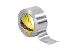 3M 431 Aluminium adhesive tape, 50 mm x 55 m, thickness 0,08 mm