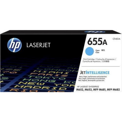 HP CF451A 655A cyan original toner