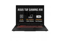 ASUS TUF Gaming A18/FA808UP-S8020/R7-260/18"/WUXGA/16GB/512GB/RTX 5070/no OS/Gray/2R