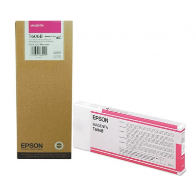 Epson T606B00 magenta original ink cartridge