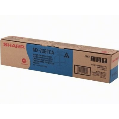 Sharp MX-70GTCA cyan original toner