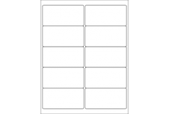 Selfadhesive labels 105 x 57 mm, 10 labels, A4, 100 sheets