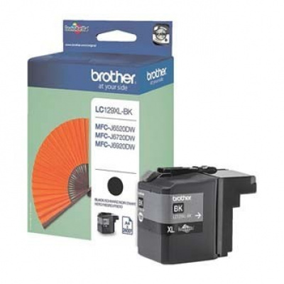 Brother LC-129XLBK black original ink cartridge