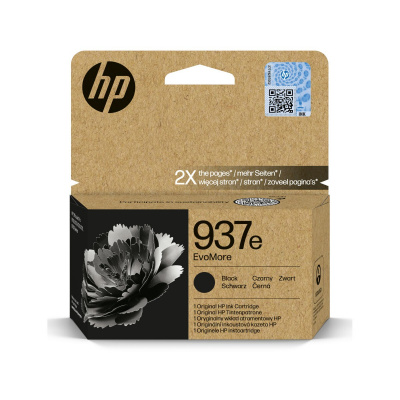 HP 937e 4S6W9NE EvoMore black original ink cartridge