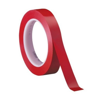 3M 471 PVC adhesive tape, 9 mm x 33 m, red