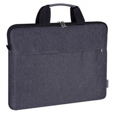 Laptop bag 15,6", Chic, grey made of polyester, Defender