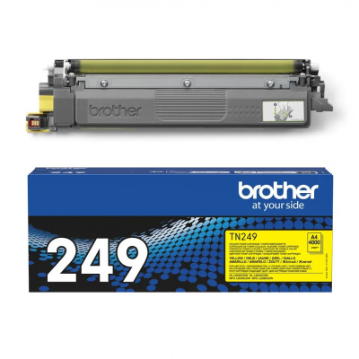 Brother TN249Y yellow original toner