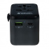 Verbatim World-to-World UTA-02 49544 Travel universal adapter, USB-A, USB-C, 20 W, black