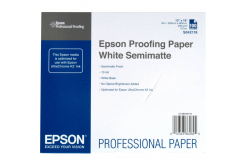 Epson Proofing Paper White Semimatte S042118 C13S042118, 250 g/m2, A3+, 100pcs, semi-gloss, white, photo paper