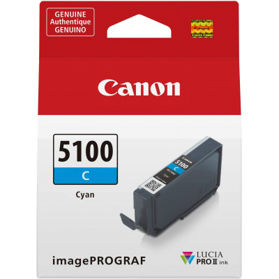 Canon PFI-5100 PC 6956C001 photo cyan original ink cartridge