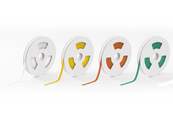 Partex PLTC025000D4VP polyester self-adhesive tape 25mmx30m, yellow