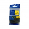 Compatible tape Brother HSe-641, 17,7mm x 1,5m, black text / yellow tape