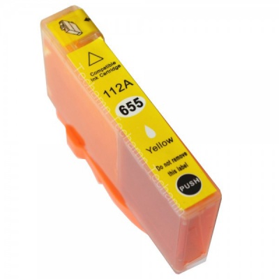 Compatible cartridge with HP 655XL CZ112A yellow 