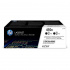 HP 410X CF410XD 2pcs black original toner