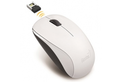 Genius Mouse NX-7000 31030027401, 1200DPI, 2.4 [GHz], optical, 3tl., wireless USB, white, 1 pc AA