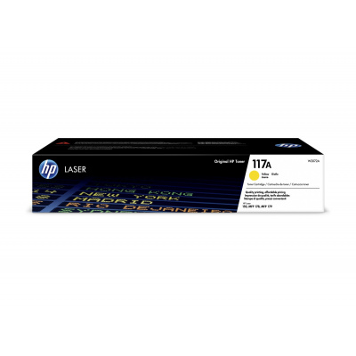HP 117A W2072A yellow original toner