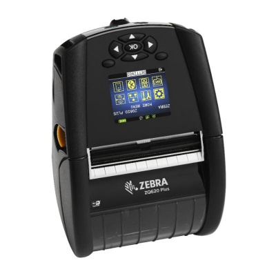 Zebra ZQ610 Plus ZQ61-AUWBE14-00 mobile label printer, 8 dots/mm (203 dpi), linerless, LTS, RS232, BT (BLE), Wi-Fi